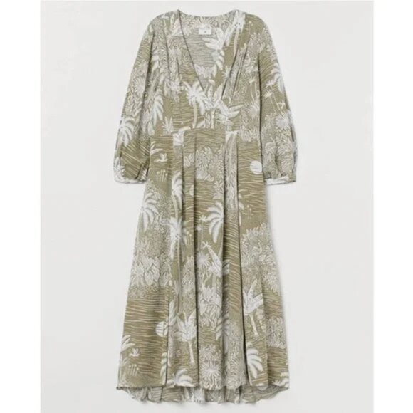 Desmond & Dempsey x H&M Linen Blend Dress - Picture 3 of 6